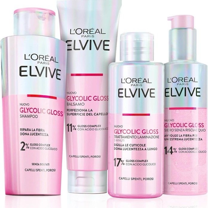 L’Oréal Elseve Glycolic Gloss - Brillance Laminée & Douceur Extrême